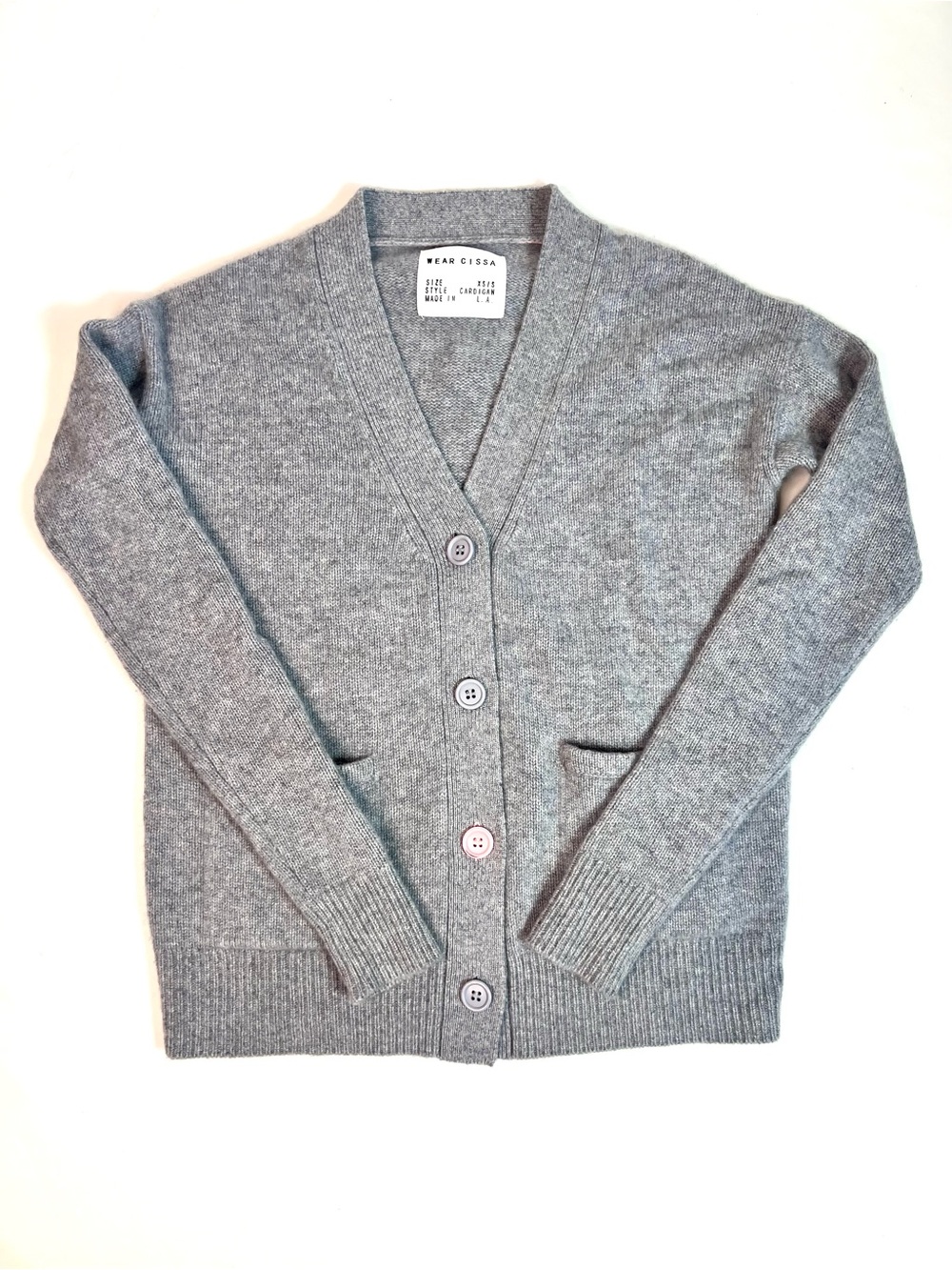 Wear Cissa Cashmere The Wrap Cardigan Size XS/S - Picture 9 of 16